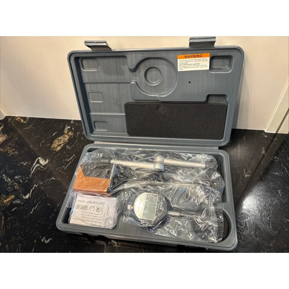Clockwise Tools DIMR-0105 Dial Indicator Gage Gauge and Magnetic Base